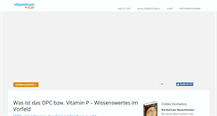 Desktop Screenshot of opc-vitamin-p.com