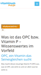 Mobile Screenshot of opc-vitamin-p.com